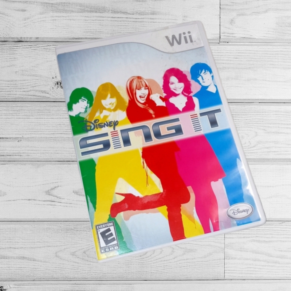 🟢Disney Sing It Nintendo Wii game